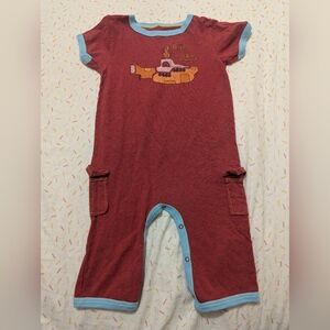 Rowdy Sprout Beatles Yellow Submarine Onesie